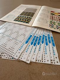 Feriany Set di 20 Schede Perforate per Macchine per Maglieria con Punzonatura -20, Adatto per Macchine da Maglieria SK260 e SK280
