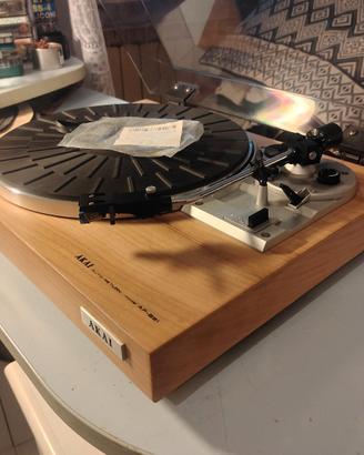 restaurato giradischi Akai japan
