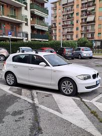 Bmw serie 1 116 i benzina bianca