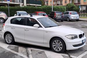 Bmw serie 1 116 i benzina bianca
