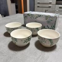 Set 4 ciotole da riso Amazonia Design by Italy