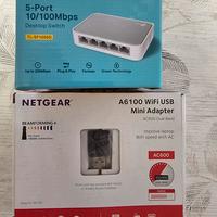 Switch + wifi mini adapter USB