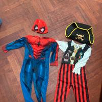 Travestimento Spiderman e Pirata 85 - 95 cm
