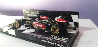 Lotus E21 Kimi Räikkönen 2013 Minichamps 1/43 - Miniature F1 D'occasion