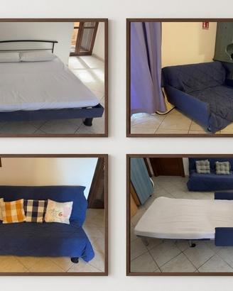 Set divano e poltrona letto