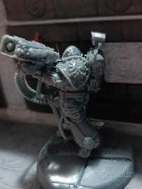 miniature per Warhammer stampate a resina 