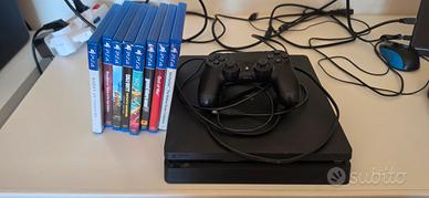 PS4 Slim 1TB + Controller + 8 Giochi