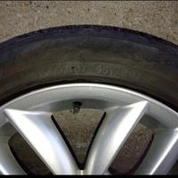 Cerchi in lega con gomme 4 stagioni Mini cooper 17