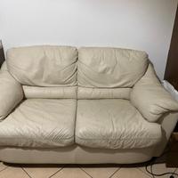 Divano letto vera pelle Divani&Divani