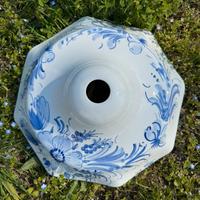 Paralume ottagonale vintage in ceramica