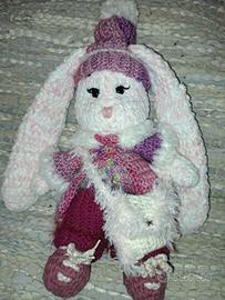Coniglietta Cloe Amigurumi – Fatta a mano-Morbida