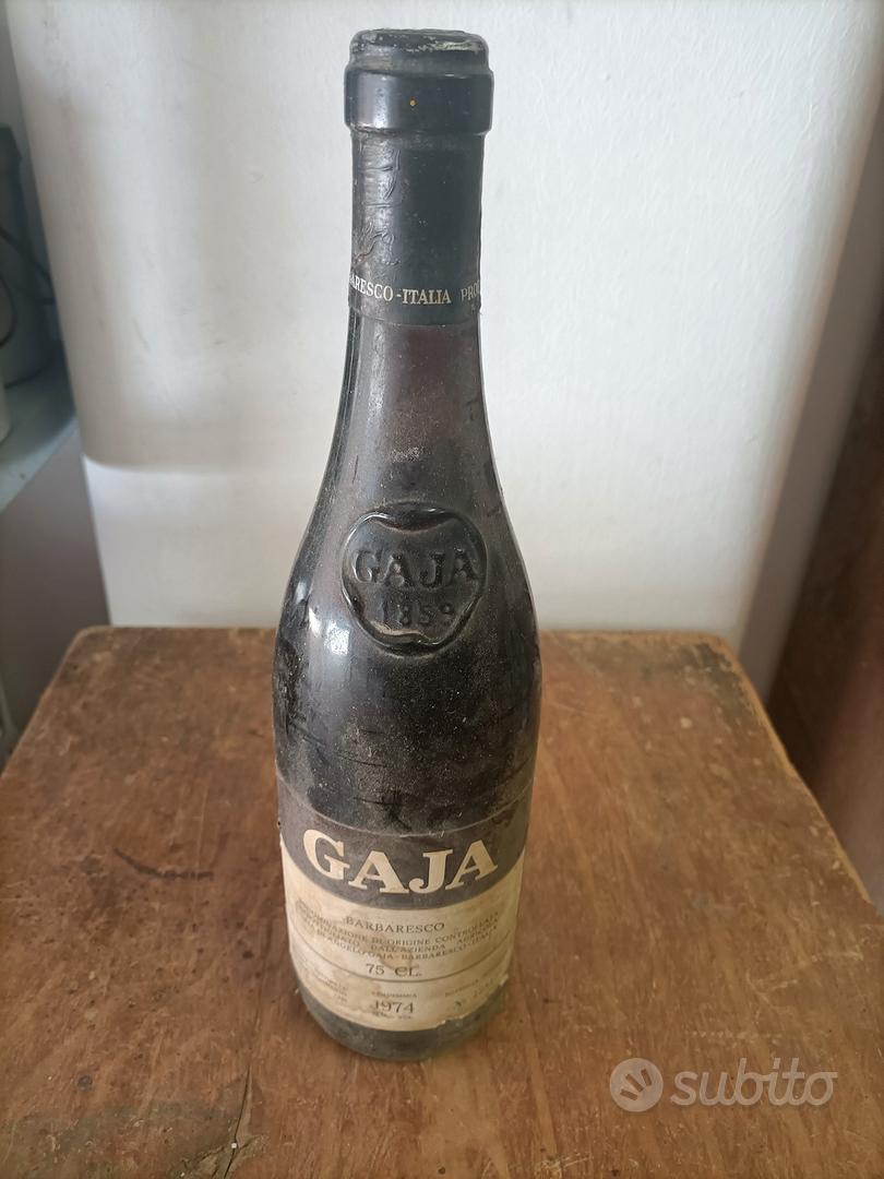Barbaresco DOC Angelo Gaja dell'annata 1974 - Collezionismo In vendita ...