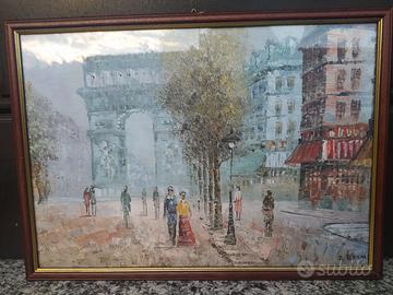 quadro stampa parigi
