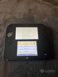 Nintendo 2DS MarioKart Pre Installato Nero e Blu