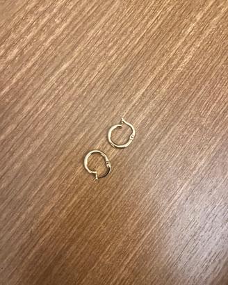 Accessorio orecchini oro