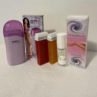 Kit depilazione, ceretta a caldo