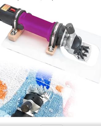 rasatore professionale per tufting 