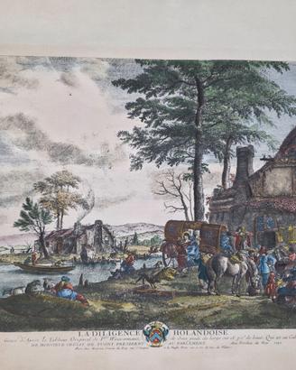 Jean Moyreau -  La diligenza Olandese (1747])