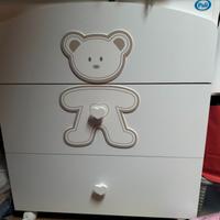 Cassettiera Fasciatoio Pali Deluxe Unisex