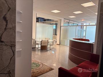 Stanze uso singolo in ufficio co-working