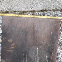 piastra per camino aperto 