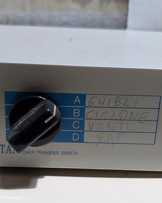 Data Transfer Switch Manhattan 4 uscite