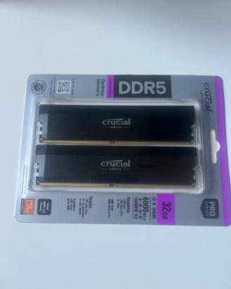 ram DDR5 32gb (2x16) 6000mt/s