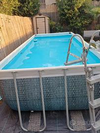 Piscina 4 x 2 x 1