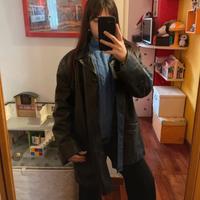 giacca vintage in pelle