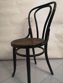 Sedie d'epoca in legno Thonet fine 800