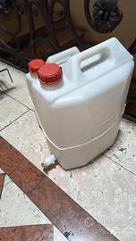 6 Taniche plastica per vino