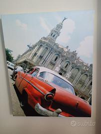 Stampe su tela di auto cubane