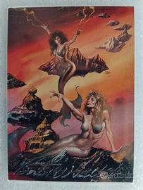 Autographed card Boris Vallejo 250 copie 