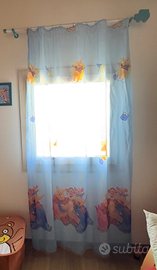 N. 2 Tende Winnie The Pooh 140x220h + 3 quadretti