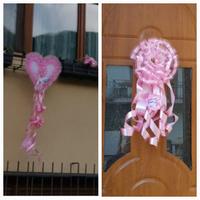 2 fiocchi nascita bambina