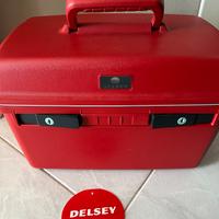 Beautycase Delsey rosso