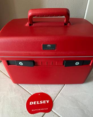 Beautycase Delsey rosso