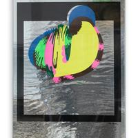 Pino Pinelli, serigrafia su alluminio