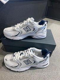 New Balance 530 White Silver Navy Taglia 37