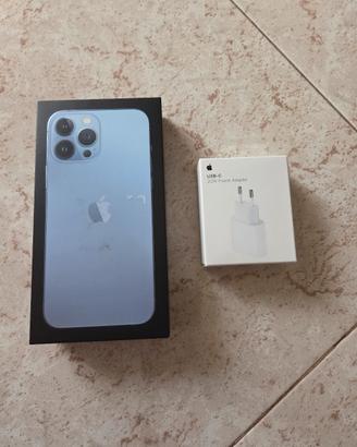 iPhone 13 ProMax + adattatore usb-c