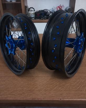 Cerchi motard Yamaha yz 125, yz 250 e yz-f 