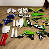 Plastiche HM/ Honda Crf / Yz / Kx e ricambi am6