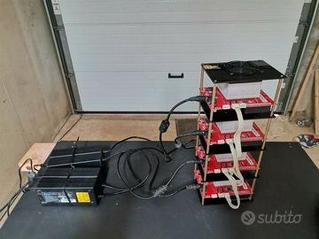 Baikal miner quadruple mini 600 MH/s Quark / Qubit