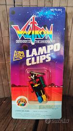 action figure robot Voltron lampo clips gadget 