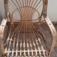 Set poltrone in rattan