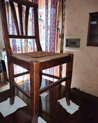 Tavolo da cucina in legno massello completo di sed