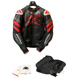 Spyke Estoril Evo 52 Giacca Pelle Perfetta moto