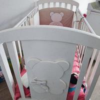 Culla bambini azzurra design