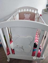 Culla bambini azzurra design