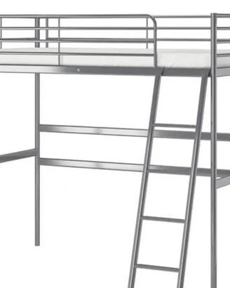 letto a soppalco 140x200 ikea